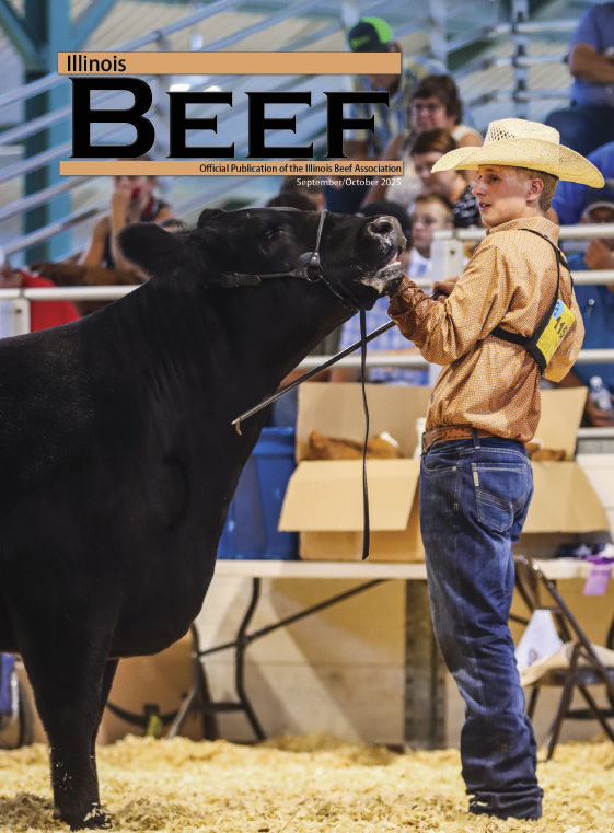 Illinois Beef September/October 2025 Cover Cover of 2025 September/October issue of Illinois Beef